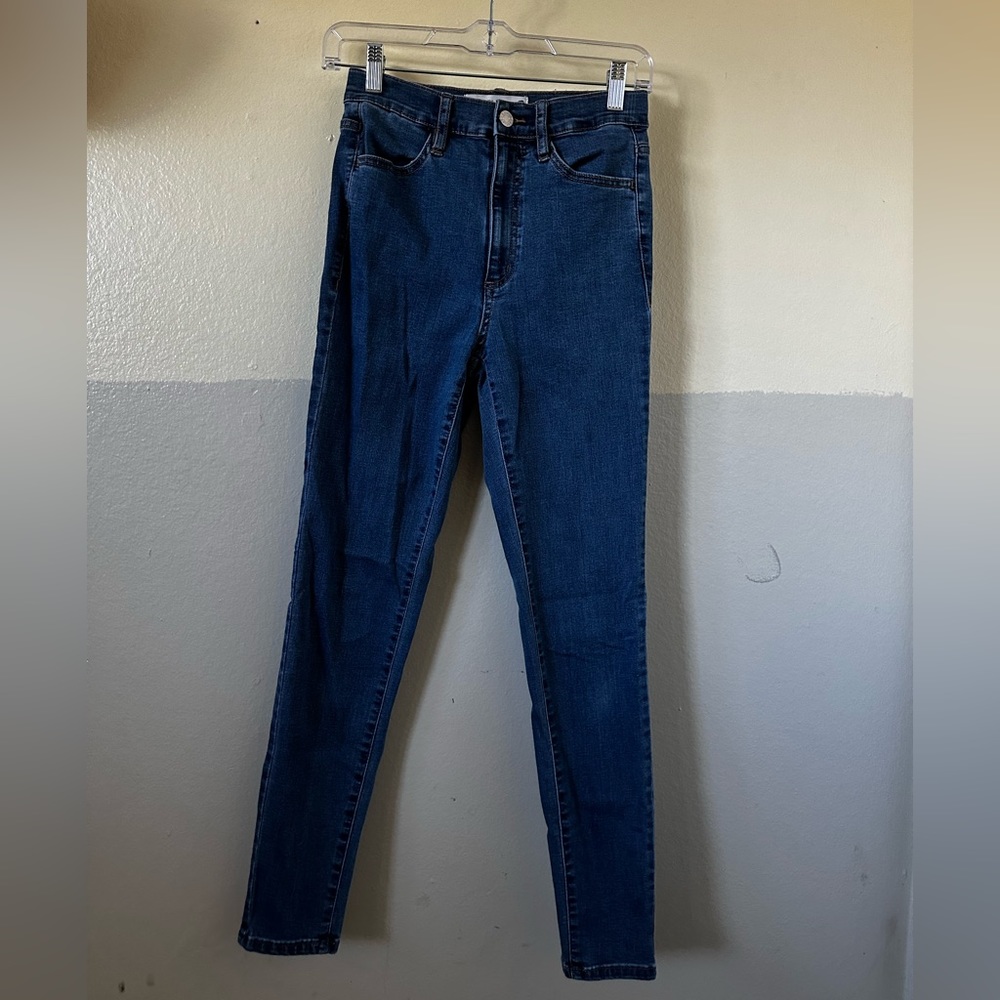 Garage Ultra High Rise Skinny Jeans Blue